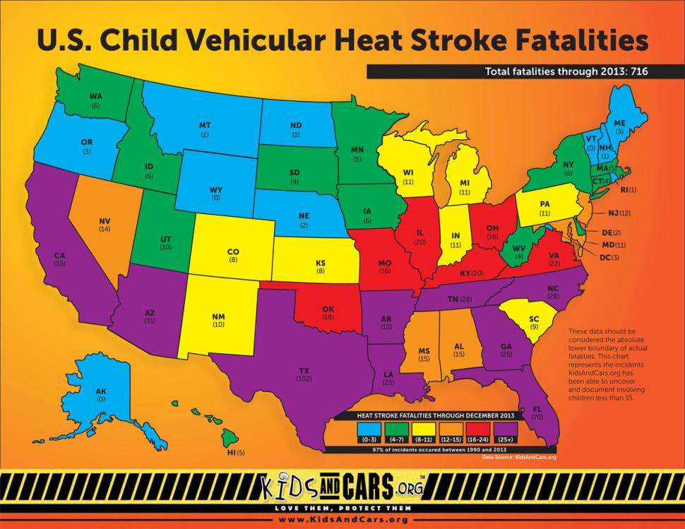 vehicular heat stroke