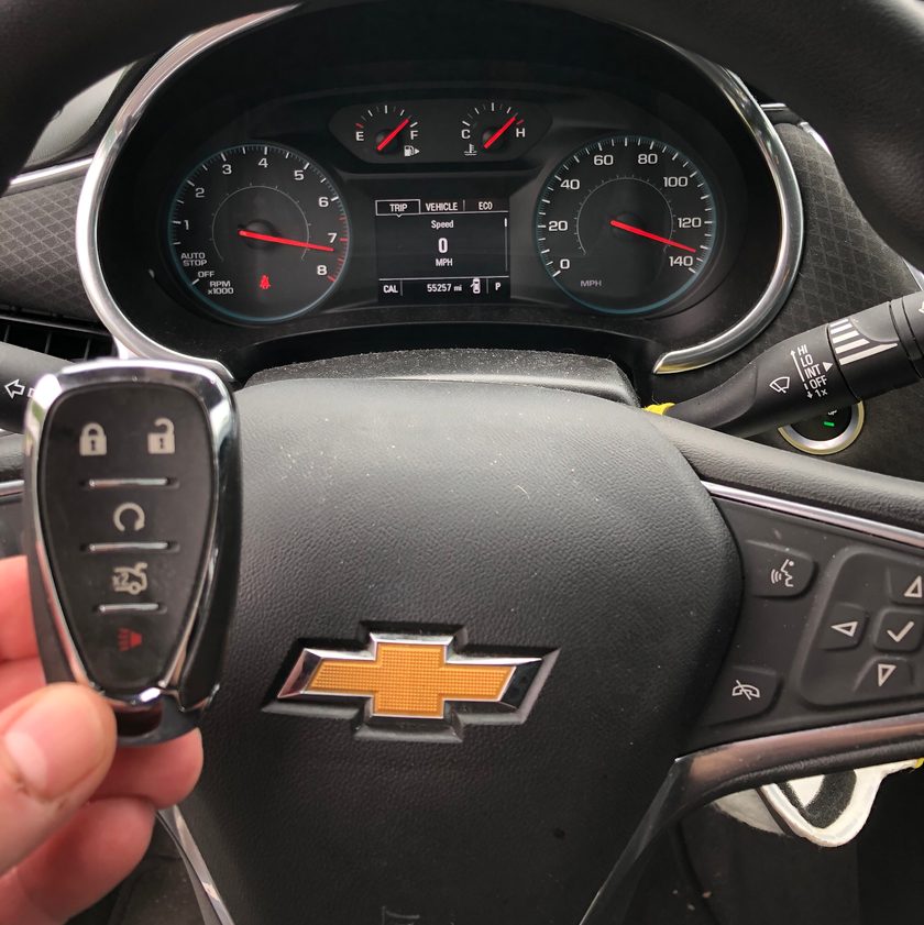 Chevrolet key service Philadelphia — Smart Key Fob Programmed — Phila Locksmith